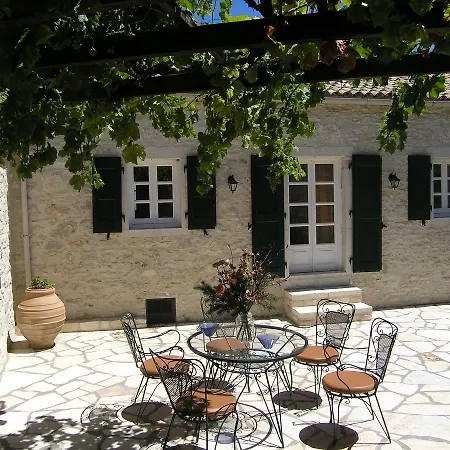 Traditional Stone Villa Olympia Viggla Exterior photo