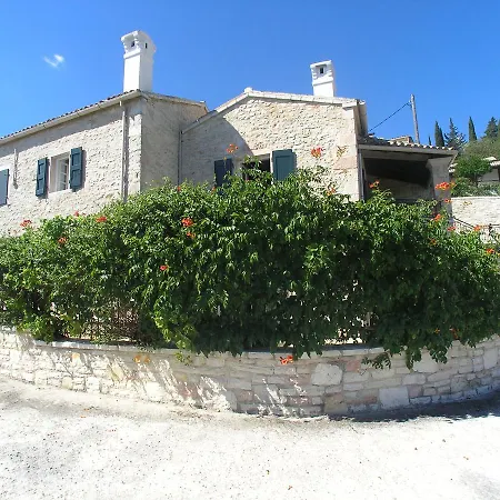 Traditional Stone Villa Olympia Viggla Exterior photo